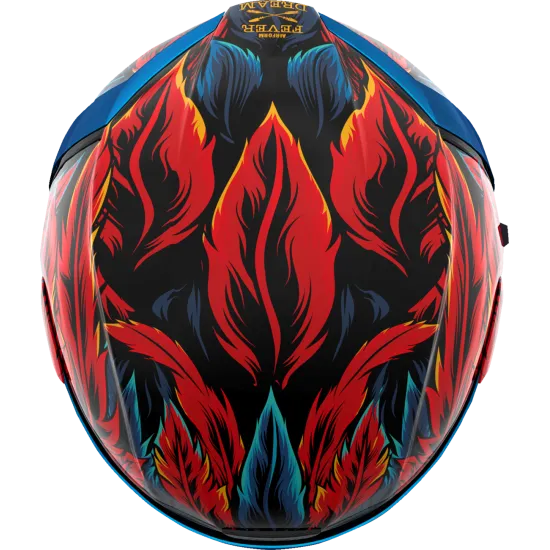 Каска ICON Airform™ Fever Dream BL с прозрачен и син RST визьор