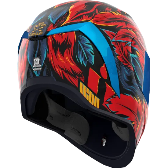 Каска ICON Airform™ Fever Dream BL с прозрачен и син RST визьор