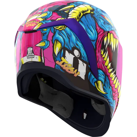 Каска ICON Airform™ Kryola Kreep MIPS® BL с 3D графики и Dropshield™