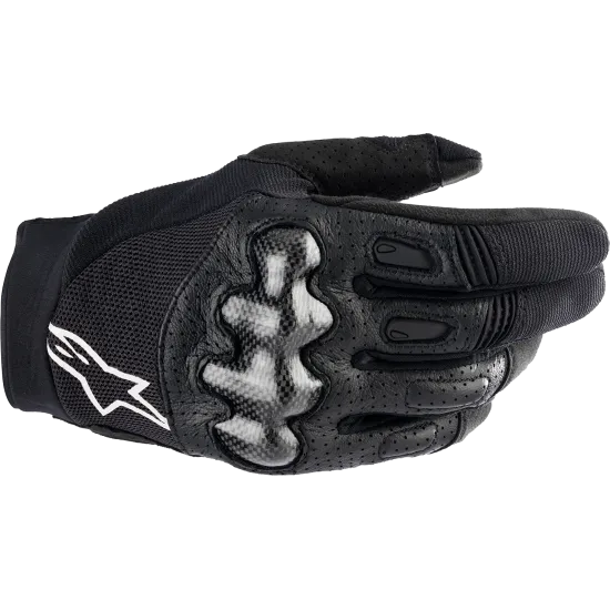 РЪКАВИЦИ ALPINESTARS MEGAWATT BLACK - Текстилни ръкавици за мотор от марка Alpinestars