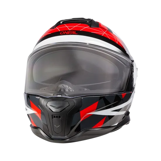 Каска O'NEAL CHALLENGER EXO BLACK/GRAY/RED V.24 с ABS коруба и модерна вентилация