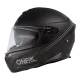 Каска O'NEAL CHALLENGER SOLID BLACK V.24 – минималистичен дизайн и висока защита