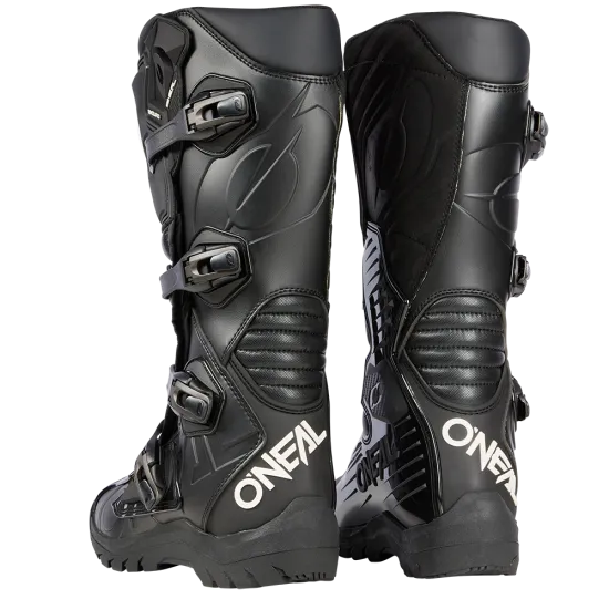 Мотокрос ботуши O'NEAL RMX ENDURO BLACK – черни ботуши за ендуро с отлична защита и комфорт