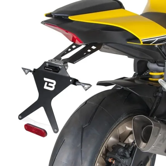 BARRACUDA Yamaha YZF-R1 (2015–2022) – стойка за регистрационна табела Hydra Motto Стойка за регистрационна табела BARRACUDA Yamaha YZF-R1 (2015–2022)