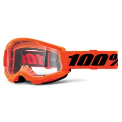 Мотокрос очила 100% STRATA2 NEON ORANGE 24
