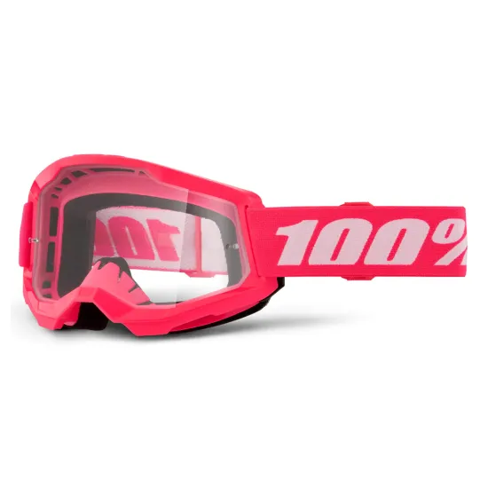 Мотокрос очила 100% STRATA2 PINK - Мотокрос очила от марка 100%