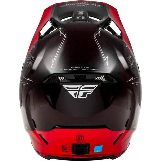 Мотокрос каска FLY RACING Formula CC Tektonic - Black/Red - Мотокрос каски от марка Fly Racing