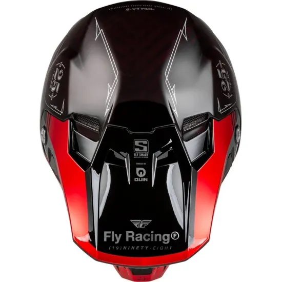 Мотокрос каска FLY RACING Formula CC Tektonic - Black/Red - Мотокрос каски от марка Fly Racing