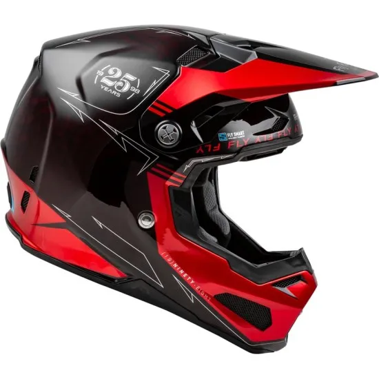 Мотокрос каска FLY RACING Formula CC Tektonic - Black/Red - Мотокрос каски от марка Fly Racing
