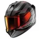 Каска SHARK D-SKWAL 3 SIZLER BLACK/GREY/RED - каска с PINLOCK® 70 и вградени слънчеви очила