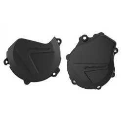 Комплект предпазители за двигател KTM 450,500 EXC-F/XCF-W HUSQVARNA FE450/501 2017-22 BLACK