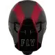 Мотокрос каска FLY RACING Formula Carbon Tracer Helmet - Red/Black