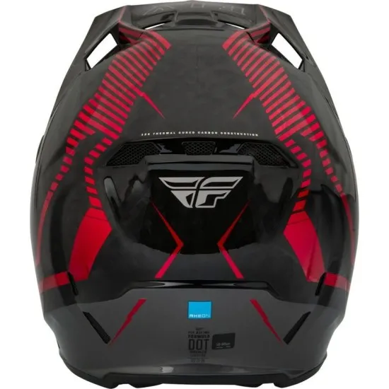 Мотокрос каска FLY RACING Formula Carbon Tracer Helmet - Red/Black