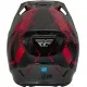 Мотокрос каска FLY RACING Formula Carbon Tracer Helmet - Red/Black