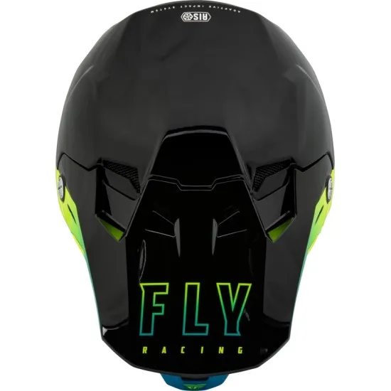 Мотокрос каска FLY RACING Formula CC Centrum - Black/Hi-Vis