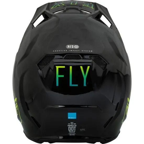 Мотокрос каска FLY RACING Formula CC Centrum - Black/Hi-Vis