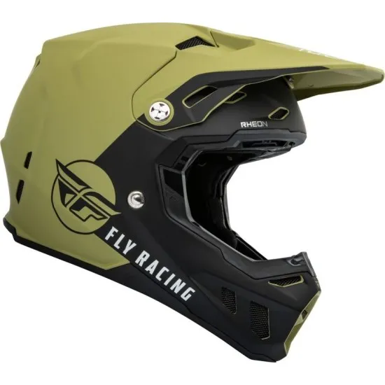 Мотокрос каска FLY RACING Formula CC Centrum - Matte Olive Green/Black - Мотокрос каски от марка Fly Racing
