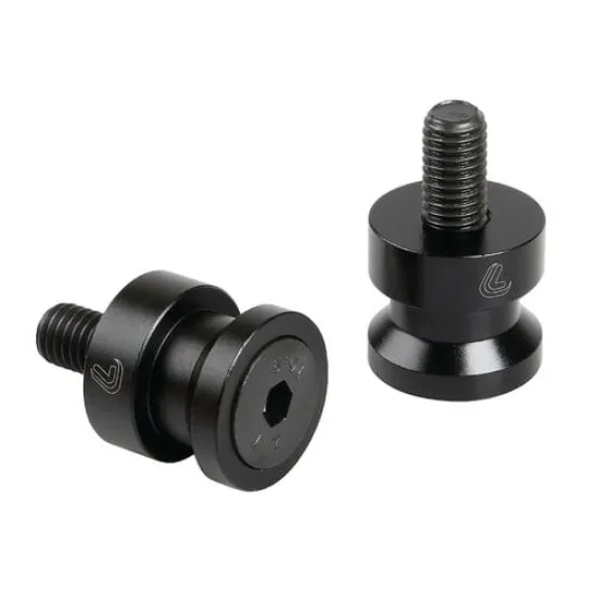 Адаптер задна стойка тип вилица M6x1 mm черен