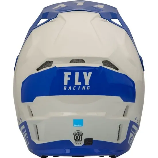 Мотокрос каска FLY RACING Formula CP Slant- Grey/Blue - Мотокрос каски от марка Fly Racing