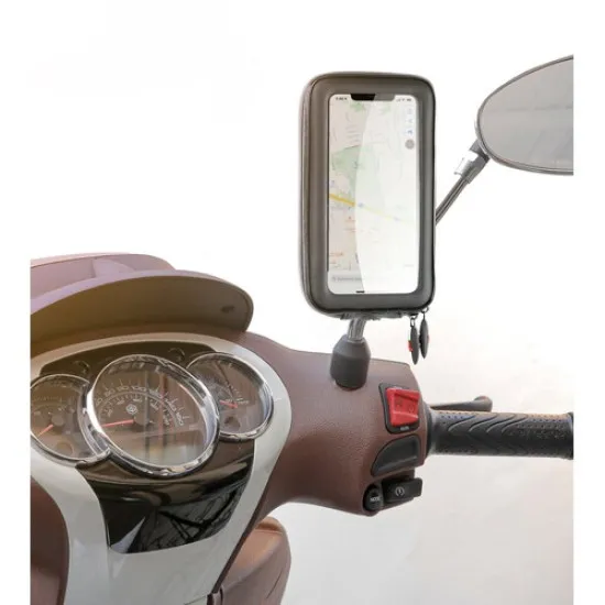 Стойка за телефон LAMPA Smart Scooter Case - Мото аксесоари за телефон от марка Optiline