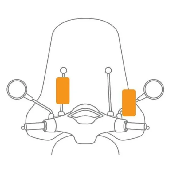Стойка за телефон LAMPA Smart Scooter Case - Мото аксесоари за телефон от марка Optiline