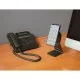Черен калъф OPTILINE MAG за iPhone 14 с текстурирана повърхност, подсилени ъгли и магнитно лого в центъра