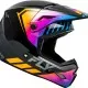 Мотокрос каска FLY RACING Formula Kinetic Menace - Black/Sunrise - Мотокрос каски от марка Fly Racing