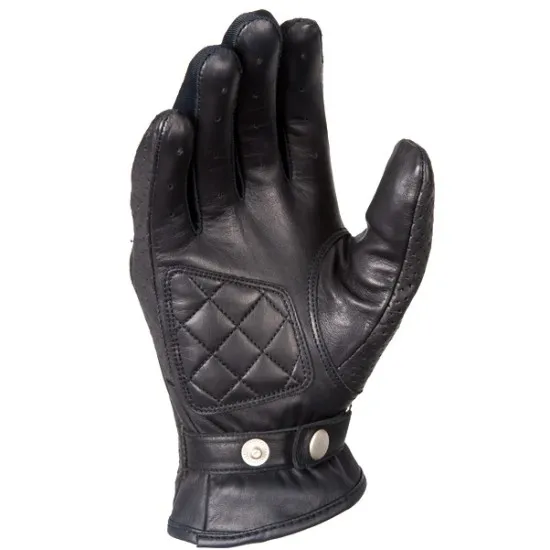 Дамски кожени ръкавици 70 DEGREES SUMMER URBAN BLACK с класически дизайн, подходящи за градско каране