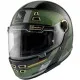 Мото каска MT Jarama 68th C1 Black/Green с външна обвивка от HIRP и ретро стил