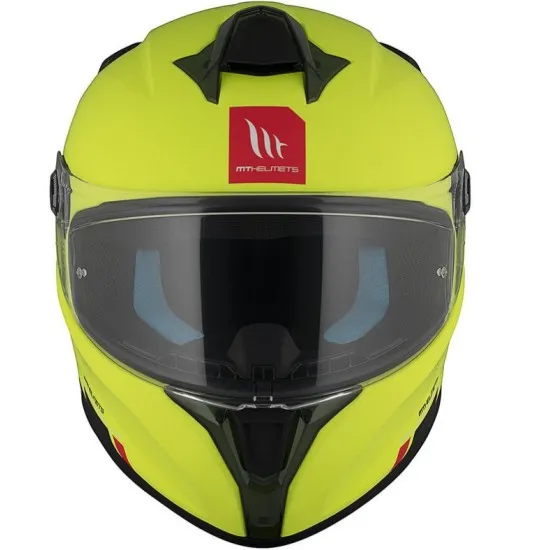 Каска MT TARGO S SOLID A3 MATT YELLOW – надеждна и стилна мото каска