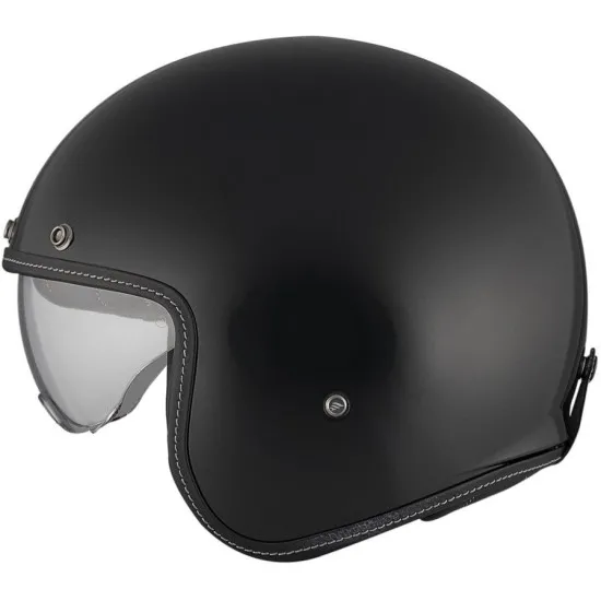 Каска за скутер MT LE MANS 2 S SV SOLID A1 GLOSS BLACK - Каски за скутер от марка MT