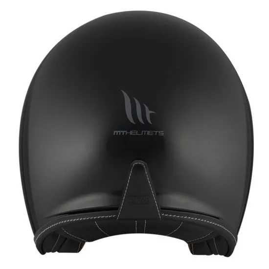 Каска за скутер MT LE MANS 2 S SV SOLID A1 GLOSS BLACK - Каски за скутер от марка MT