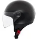 КАСКА ЗА СКУТЕР MT STREET S SOLID A1 GLOSS BLACK - Каски за скутер от марка MT