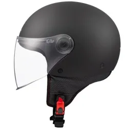 КАСКА ЗА СКУТЕР MT STREET S SOLID A1 MATT BLACK