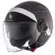 КАСКА ЗА СКУТЕР MT VIALE S SV 68 UNIT D2 MATT BLACK/GRAY - Каски за скутер от марка MT
