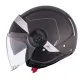 КАСКА ЗА СКУТЕР MT VIALE S SV 68 UNIT D2 MATT BLACK/GRAY - Каски за скутер от марка MT