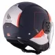КАСКА ЗА СКУТЕР MT VIALE S SV 68 UNIT D7 MATT BLUE/WHITE/RED - Каски за скутер от марка MT