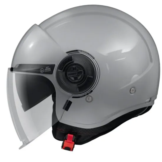 КАСКА ЗА СКУТЕР MT VIALE SV S SOLID A12 GREY - Каски за скутер от марка MT