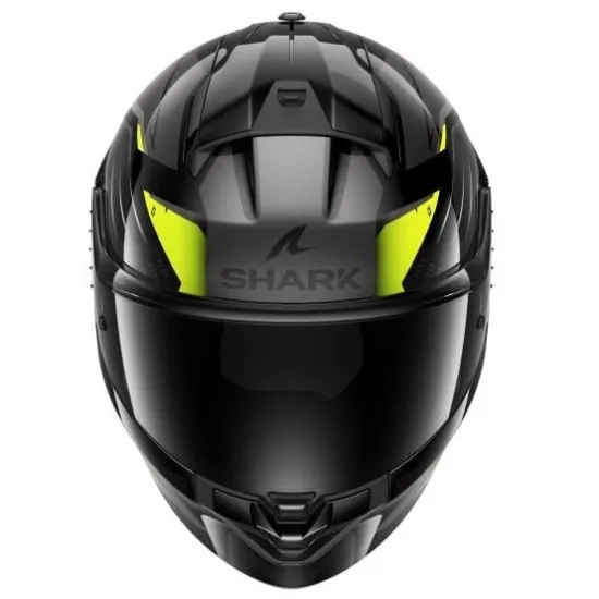 Каска SHARK RIDILL 2 BERSEK BLACK/GREY/YELLOW FLUO - модерна каска с висок клас защита