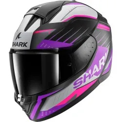 Каска SHARK RIDILL 2 BERSEK BLACK/WHITE/PINK