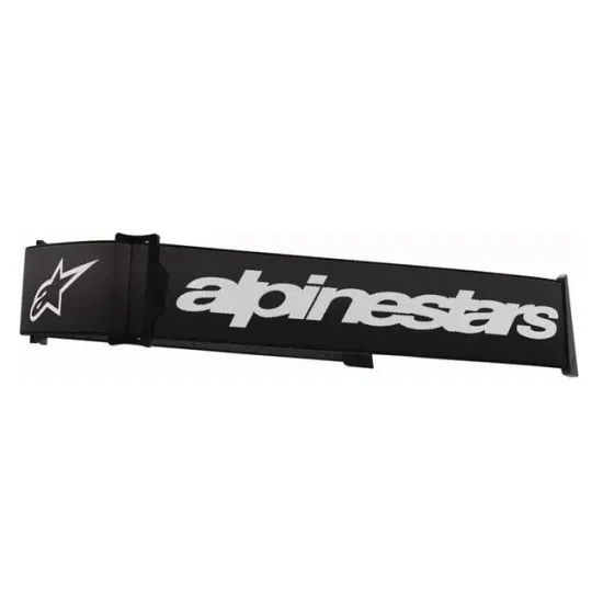 Ластик за мотокрос очила ALPINESTARS SUPERTECH BLK/WHT - Мотокрос аксесоари от марка Alpinestars