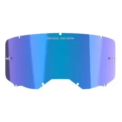 Плака за мотокрос очила ALPINESTARS VISION 8/5/3 MIRROR BLUE
