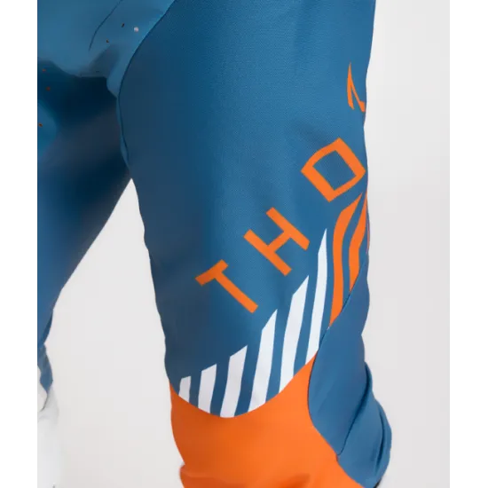 Мотокрос брич THOR LAUNCH ZONE BLUE/ORANGE – Синьо/Оранжево