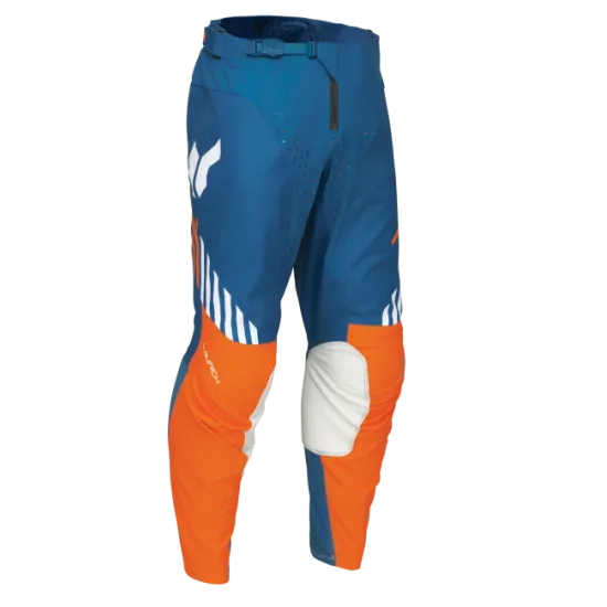 Мотокрос брич THOR LAUNCH ZONE BLUE/ORANGE – Синьо/Оранжево