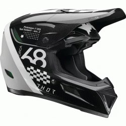 Мотокрос каска THOR REFLEX SPORT RIOT BLACK/WHITE MIPS