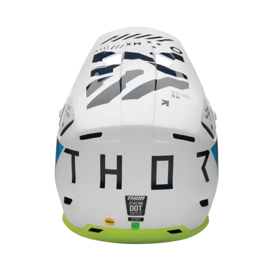 Мотокрос каска THOR Reflex Sport Strike Navy/Acid MIPS с Koroyd и MIPS технологии