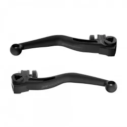 Комплект нечупливи лосточета спирачна/съединител POLISPORT APT Unbreakable Levers Kit Husqvarna TC / FC (2022-24) Black