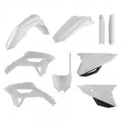 Комплект пластмаси POLISPORT Full Plastic Kit Honda CRF 450RX (2021-24) White