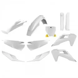Комплект пластмаси POLISPORT Full Plastic Kit Husqvarna TC/FC (2019-2022) White