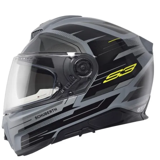 Каска SCHUBERTH S3 Apex Grey – ECE-R 22.06 full face каска с SC2 интеграция и SRS система